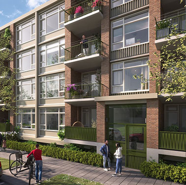 56 appartementen in De Venen Den Haag